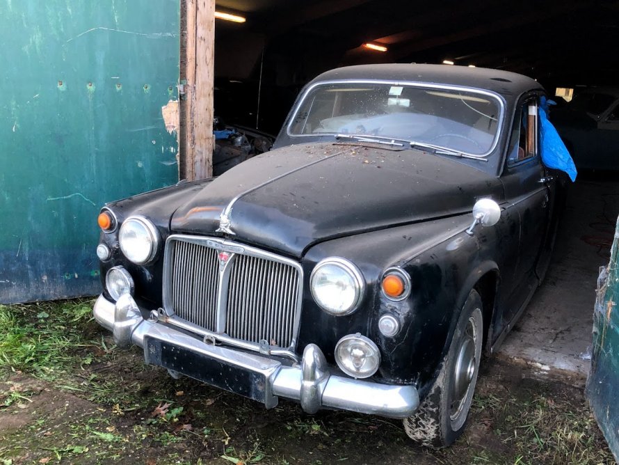 sneak preview restauratie : Rover P4 110 ........ aanvang 2021