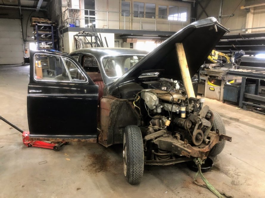 Update : Rover P4 110 demontage