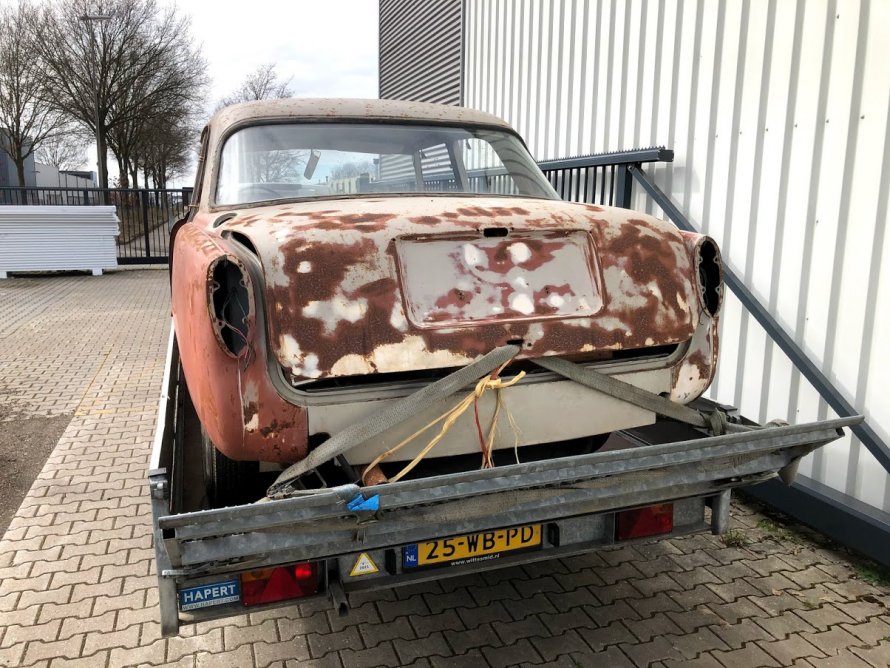 Rover P5 3 ltr GU-71-55 "mooie basis"