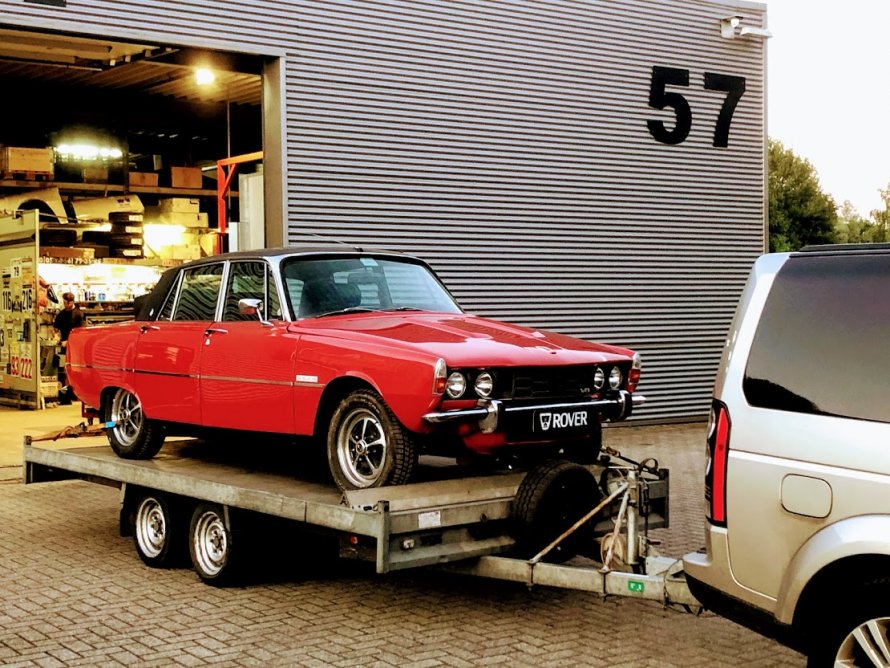 Rover P6 3500 : todo lijstje