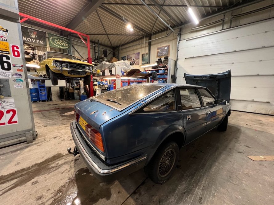 Rover SD1 3500 "motorwissel" part I