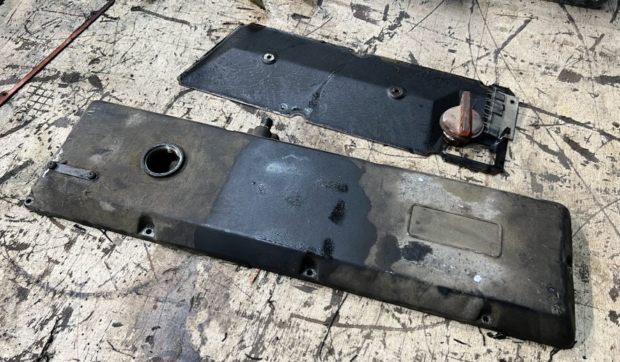 Rover SD1 2600 revisie job: before & after