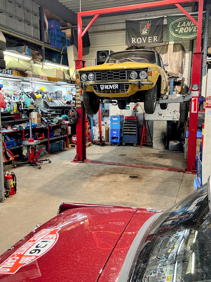 Rover P6 3500 "lekkende" stuurbekrachtiging