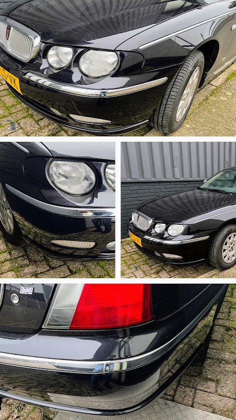 Rover 75 1.8; ready - Diverse "spots" weggewerkt