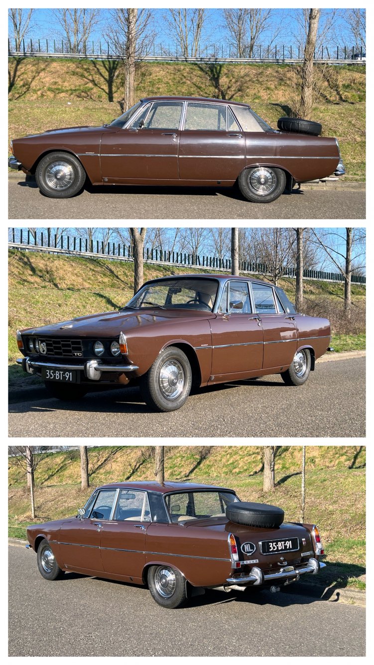 Ready; Rover P6 2200TC, weer fijne kilometers