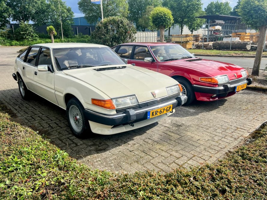 Prachtige Rover SD1 gereed.....