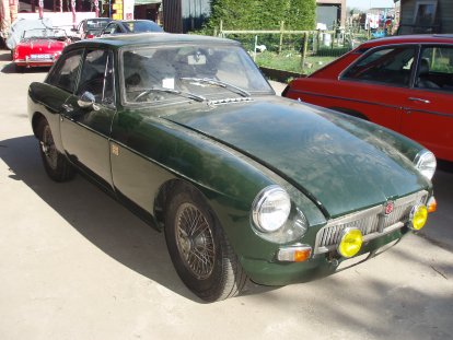 MG B GT project 