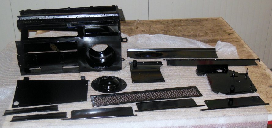 13.03.2014 Heater onderdelen zijn gepoedercoat