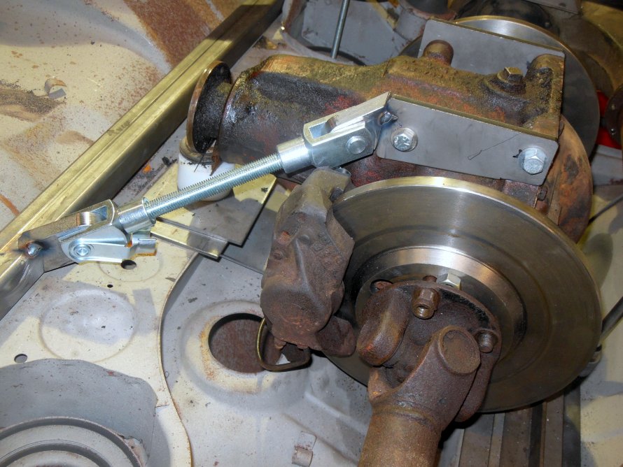 18.03.2014 Trekstang (voorlopig) geplaatst