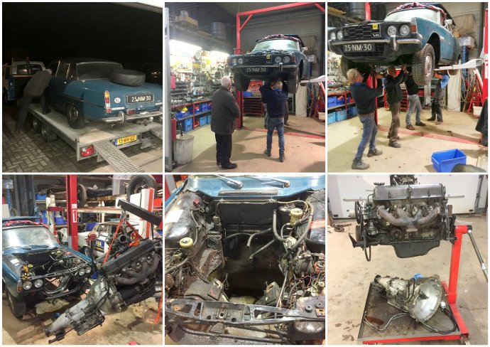 Mechanische revisie : Rover P6 3500