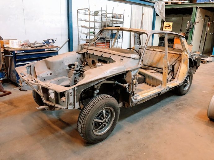 Restauratie P6 3500S, komt schot in....