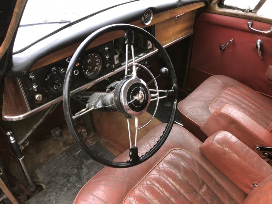 sneak preview restauratie : Rover P4 110 ........ aanvang medio 2021