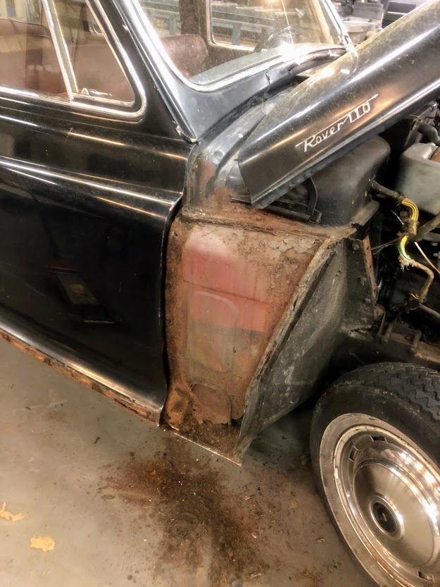 Update : Rover P4 110 demontage