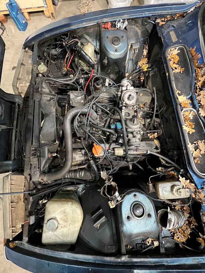 Rover SD1 3500 "motorwissel" part I