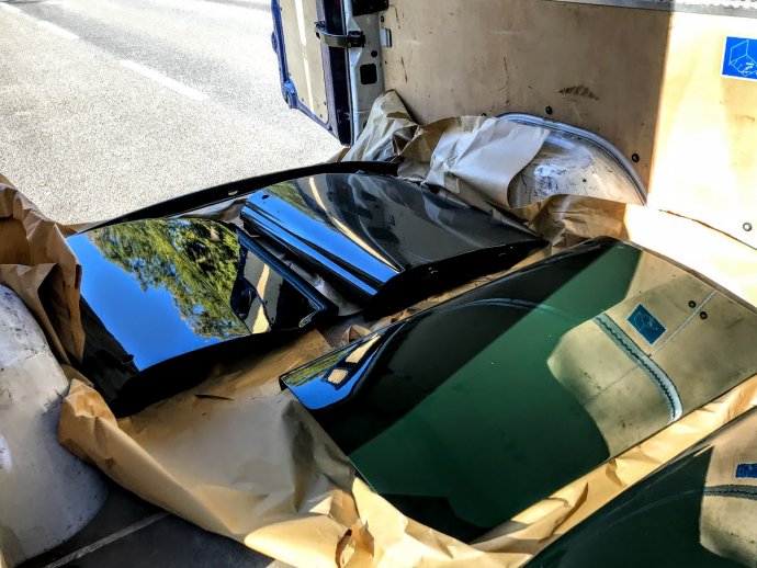 P6 spuitwerk gereed voor montage!