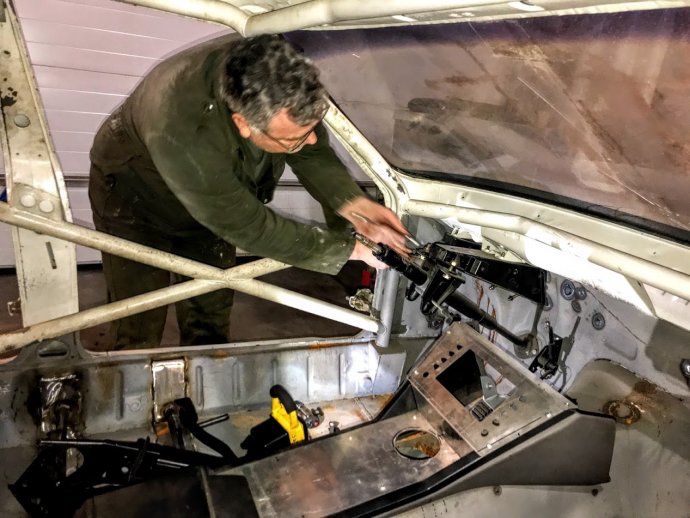 SD1 Computervision Tony Pond : inbouw pedalbox