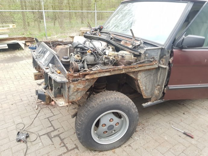 Range Rover Classic : Body off restauratie