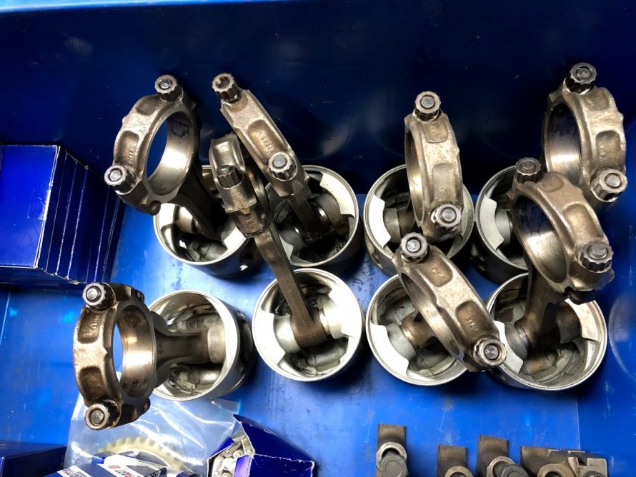 Rover P6 3500S / V8 revisie