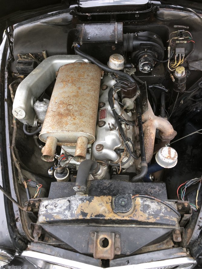 sneak preview restauratie : Rover P4 110 ........ aanvang medio 2021