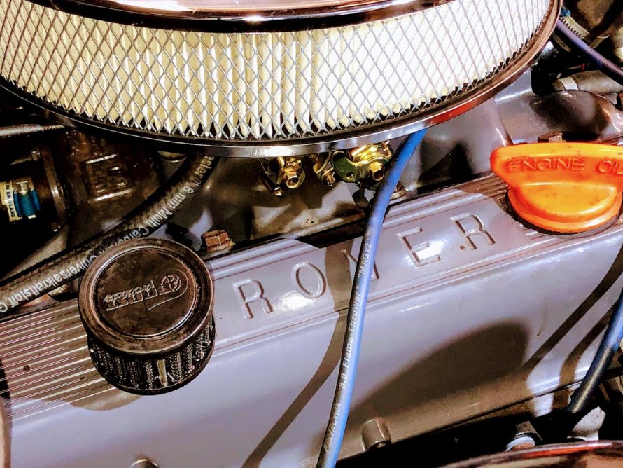 Rover P6 V8 3,9 - Edelbrock