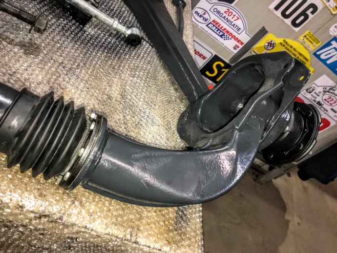 Rover P6 3500 vervanging achterwielophanging compleet