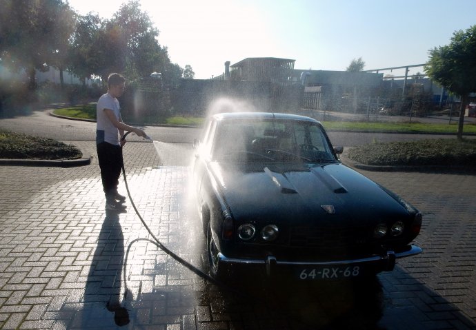 Rover P6 2200TC APK klaar maken