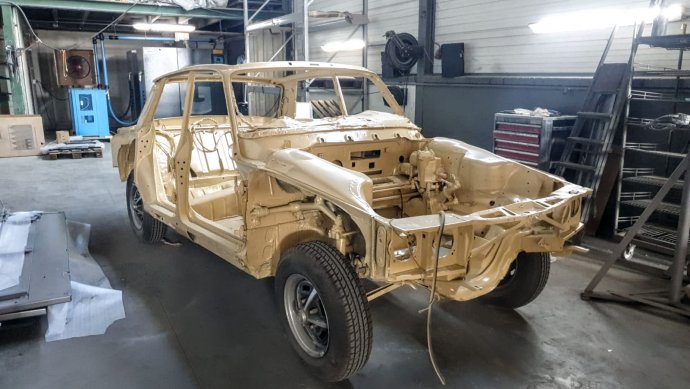 Restauratie P6 3500S, komt schot in...