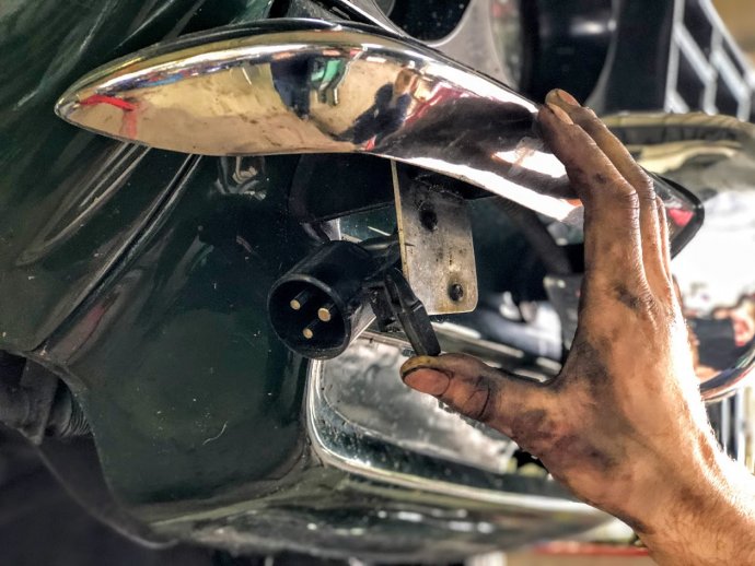 Rover P6 2000TC; "standkachel" ....