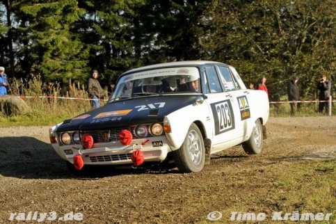 13e plaats voor Classic Rover Rally Team 