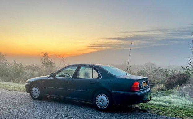 Mooie herfst ochtend in Wierdense Veld : Rover 620