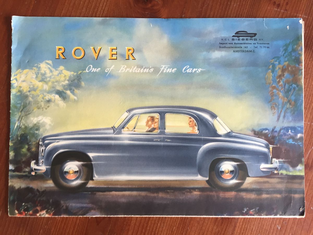 Rover 'One of Britain's Fine cars'