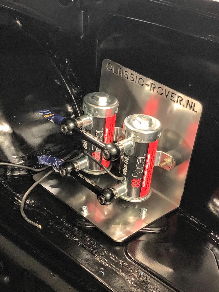 Afbouwen; "de eerste delen gemonteerd"!