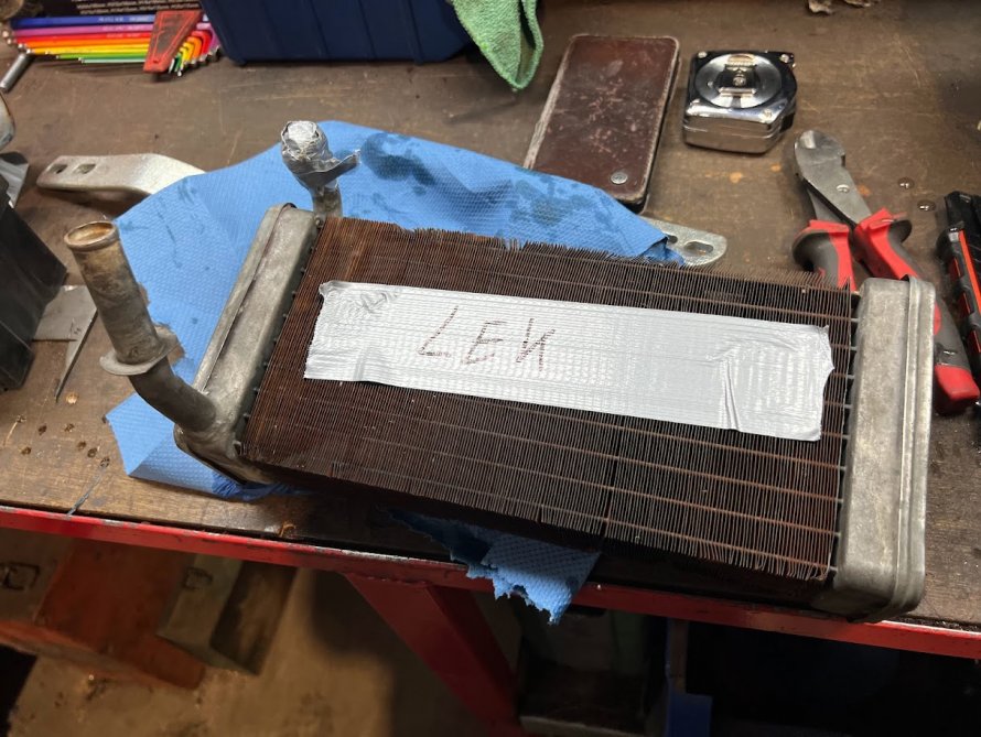 Rover P6 Monte-Carlo "lekkende kachelradiateur"