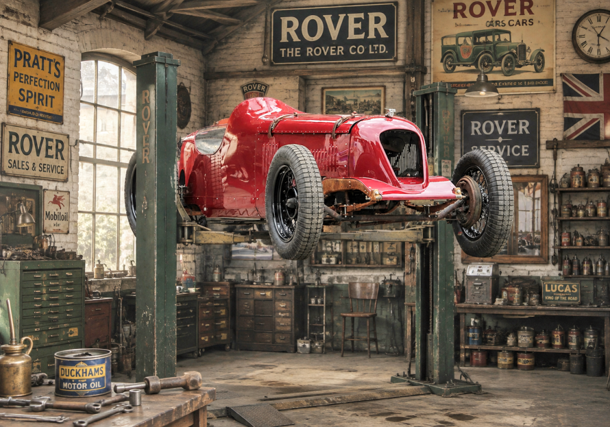 CLASSIC-ROVER WORKSHOP, P2-P3-P4-P5-P6 SD1 en youngtimers!