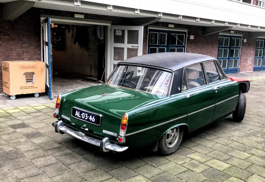 for sale : Rover P6 3500S (gereviseerde V8) (gereed / beschikbaar 2025Q1)