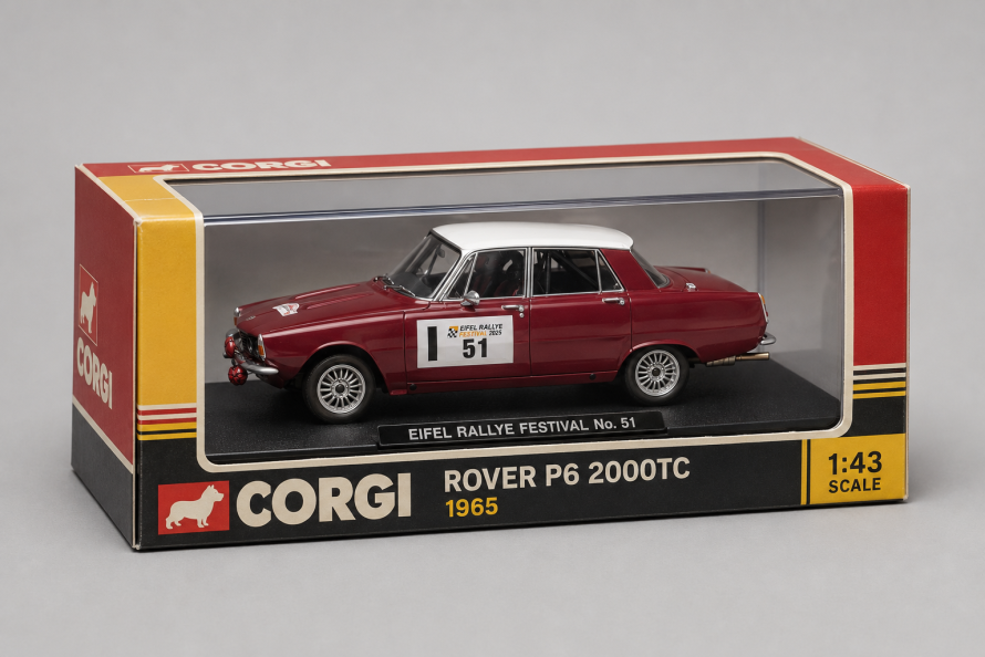 Rover P6 2000TC 1965 (Moderne AI techniek.....)