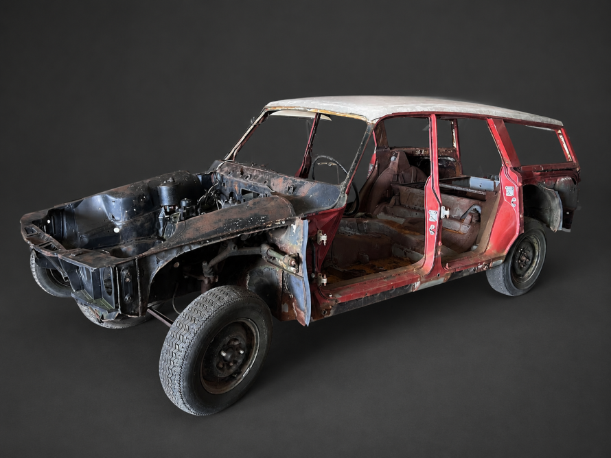 Rover P6 3500S Estate LHD : work in progress !