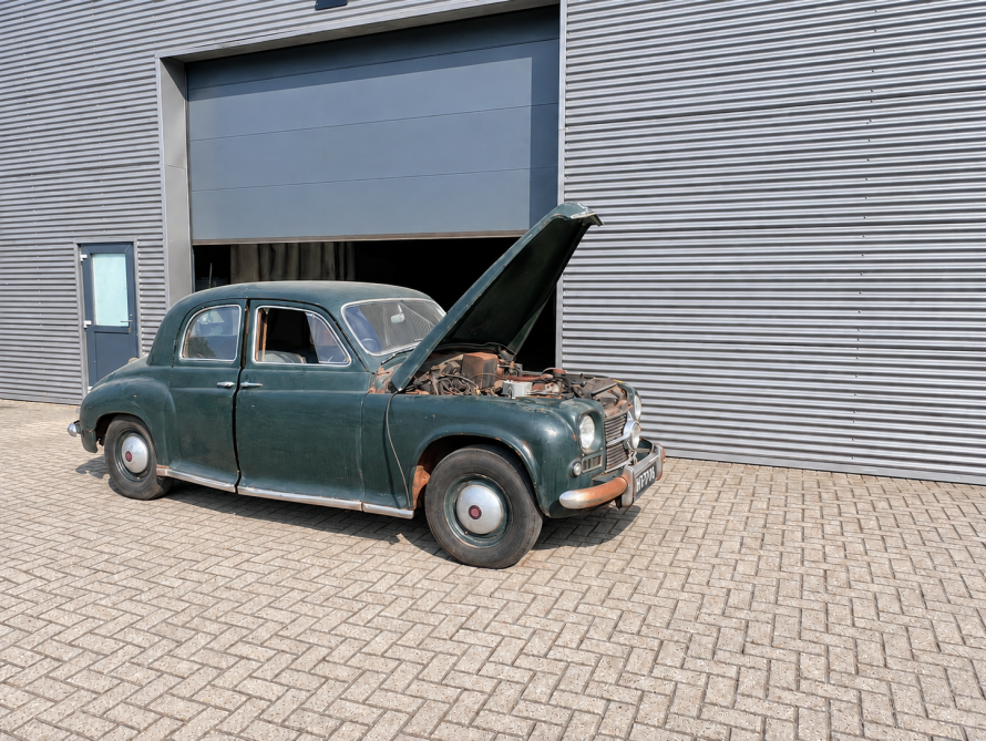 Rover P4 Cyclops: opnieuw rijdbaar maken voor even in Heldern.......