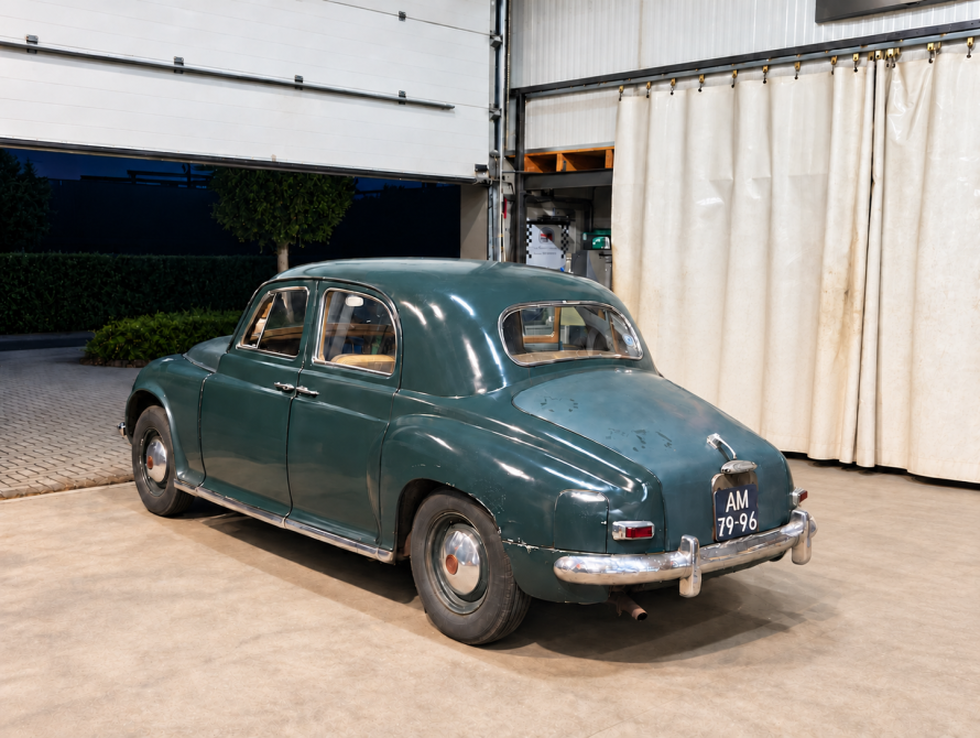 Rover P4 Cyclops gereed maken , poetsen .....