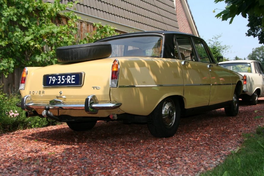 SOLD !! Mooie P6 2000TC(1971) in ALMOND YELLOW