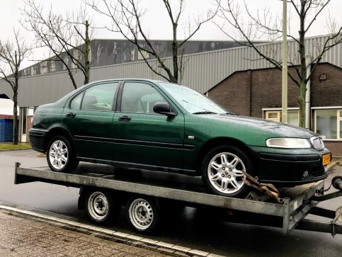 Nieuwe "moderne" Rover in de collectie :Rover 416SI Luxe 1999